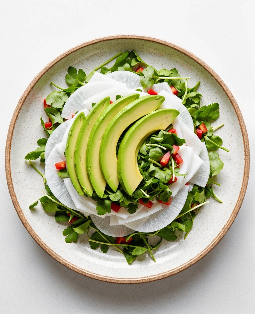 Plato saludable de temporada